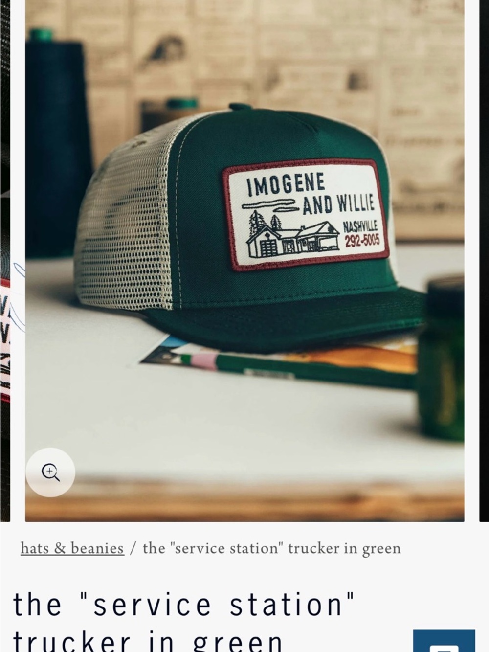 Imogene and Willie Trucker Hat
